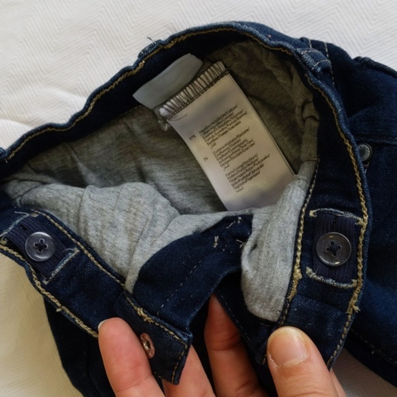 mayoral jersey-lined stretch denim jeans 2-4 months baby - Picture 8 of 9